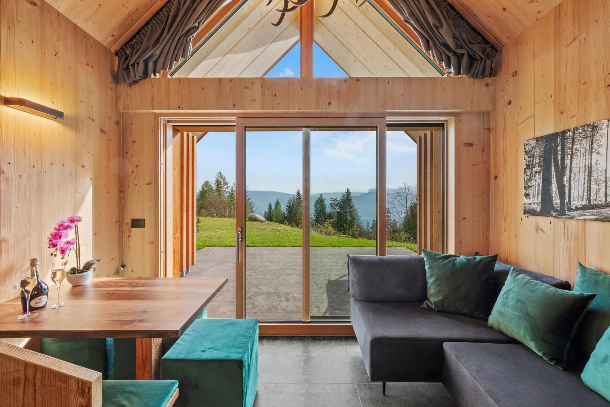 New Opening "Sissi Chalets" - Unique Luxury Hideaway With Mountain View & Sauna Mendola Exterior foto