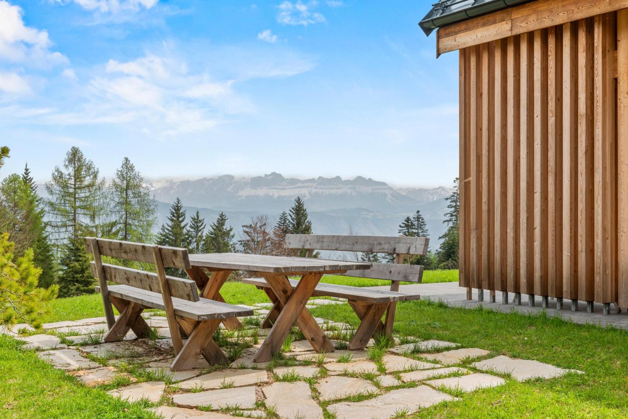 New Opening "Sissi Chalets" - Unique Luxury Hideaway With Mountain View & Sauna Mendola Exterior foto
